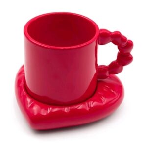 10oz Coffee Mugs Red- Bullseye's Playground